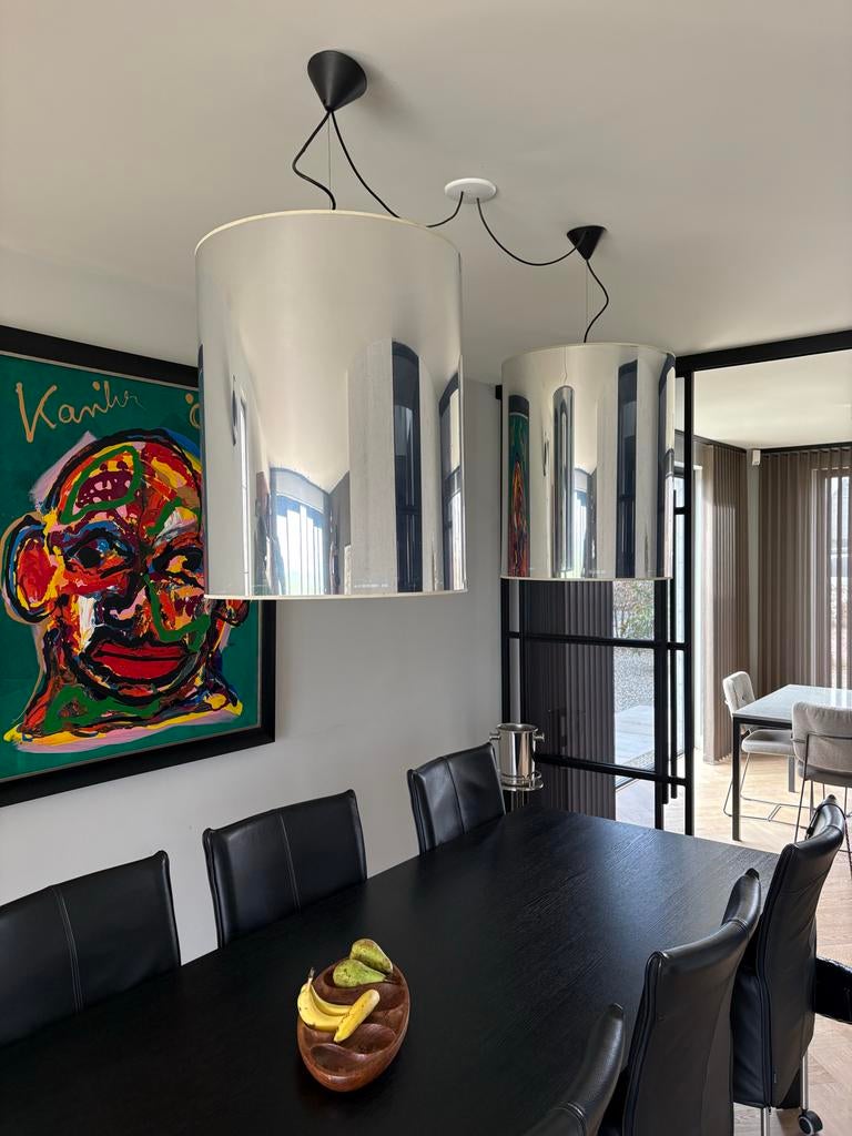 2 Moooi Shade designlampen - 60x47 cm, Ophalen, Zo goed als nieuw, Kunststof, 50 tot 75 cm