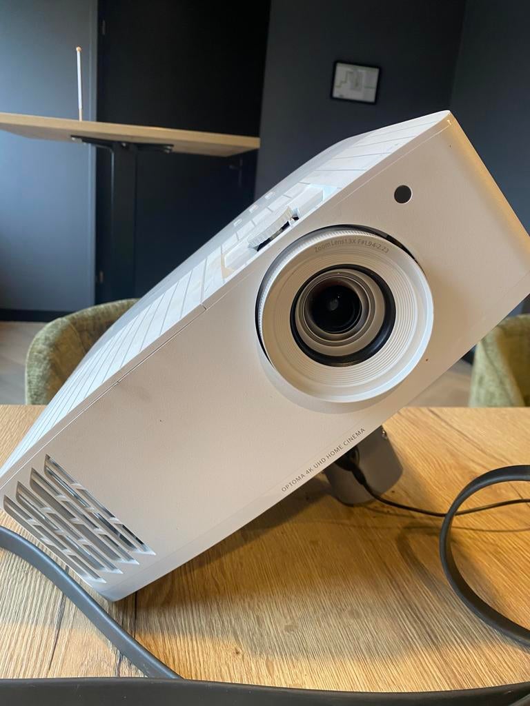 4K UHD Optoma Beamer + 320cm Scherm HDR | UHD300X, Ophalen, Zo goed als nieuw, DLP, Ultra HD (4K)
