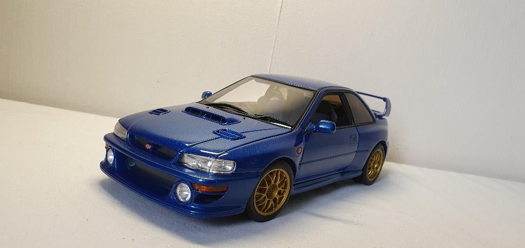 Autoart Subaru Impreza 22B, Hobby en Vrije tijd, Modelauto's | 1:18, Ophalen of Verzenden, Zo goed als nieuw, Auto, Autoart