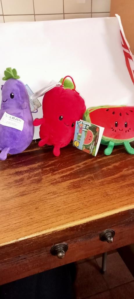 Lidl mini's knuffels 3 stuks, Lidl, Ophalen of Verzenden