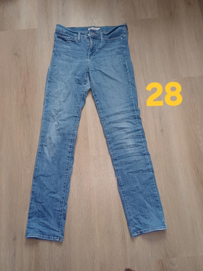 ZGAN Levi jeans, Kleding | Dames, Spijkerbroeken en Jeans, Ophalen, Blauw, Overige jeansmaten, Zo goed als nieuw