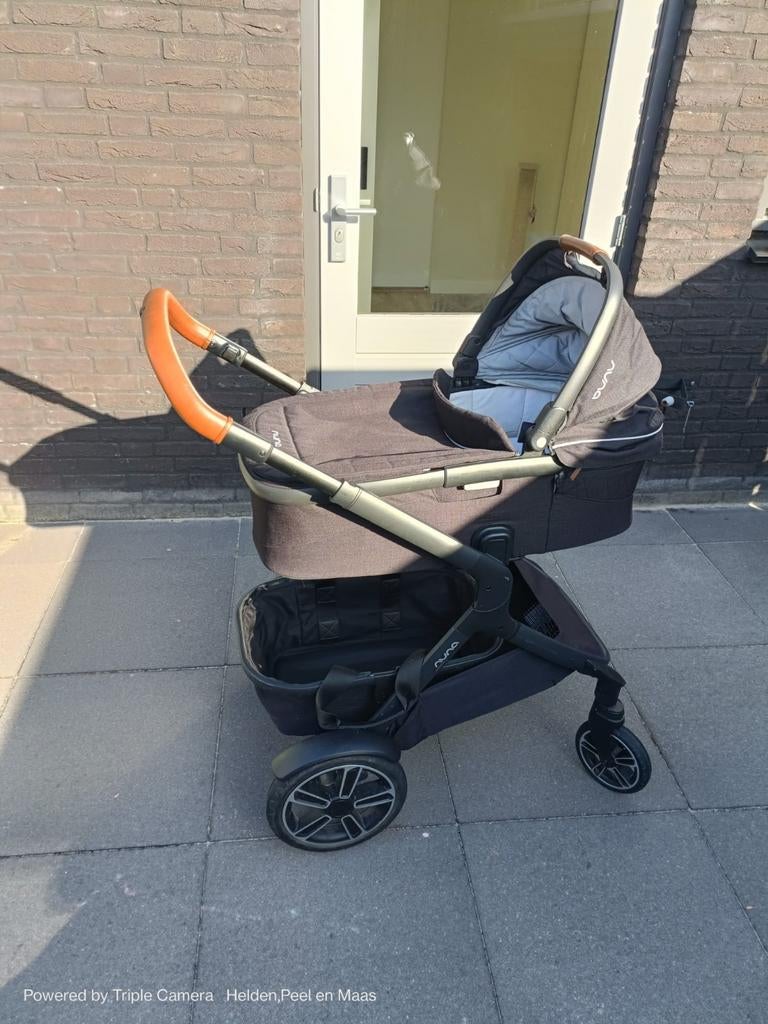Nuna Demi Grow kinderwagen set + reiswieg + autostoel, Kinderen en Baby's, Kinderwagens en Combinaties, Met autostoeltje, Zo goed als nieuw