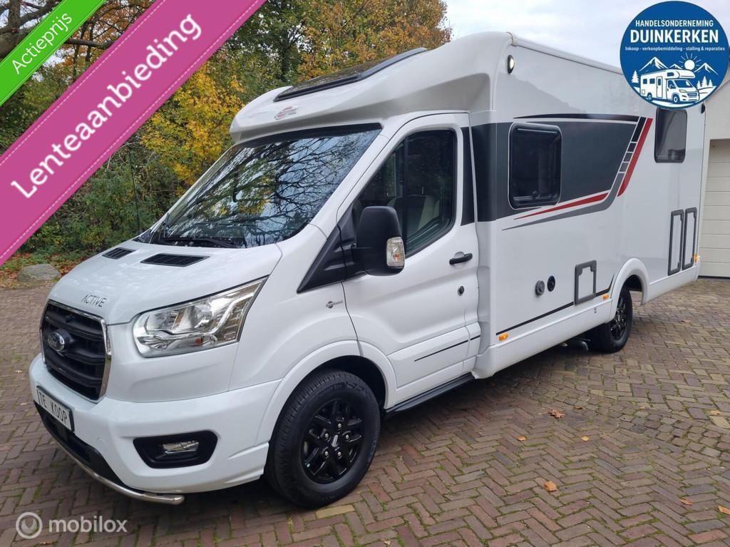 Ford Burnster T700 Active 2.0 TDCi half intergraal, Caravans en Kamperen, Campers, Handelsonderneming Duinkerken, Bedrijf, Tot en met 3