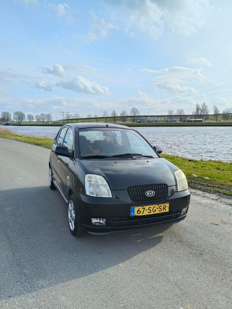 Kia Picanto 1.0 2006 Zwart, Auto's, Kia, Particulier, Picanto, Benzine, B, Hatchback, Handgeschakeld, Origineel Nederlands, Zwart