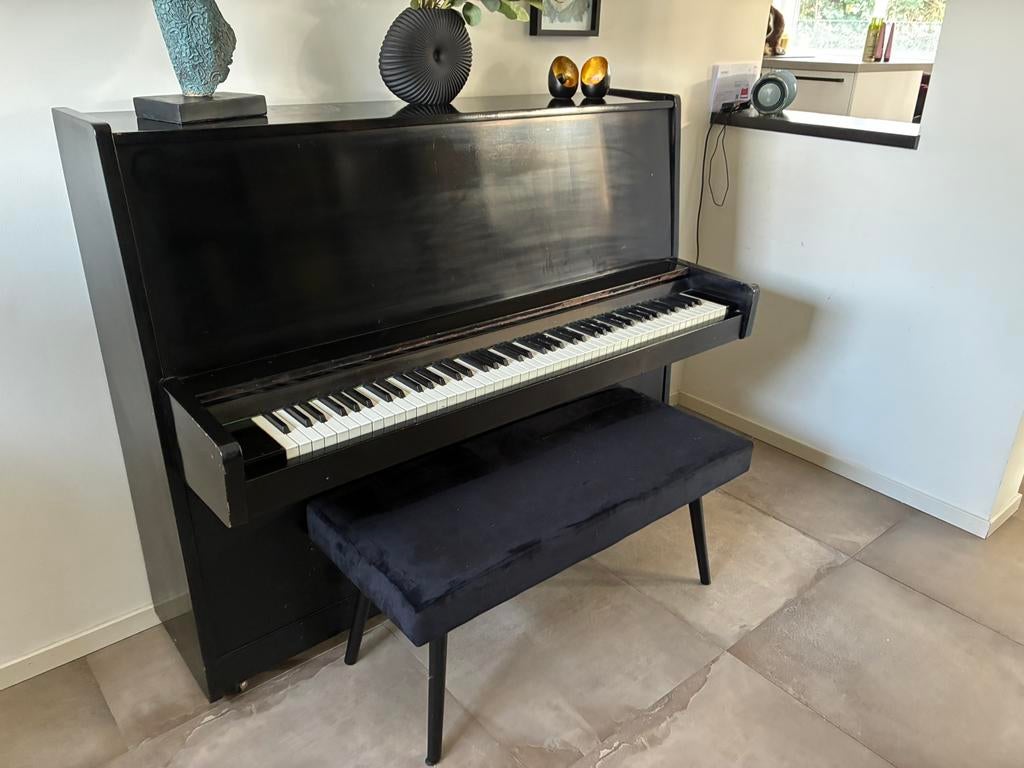 Piano, Ophalen, Gebruikt, Zwart, Piano