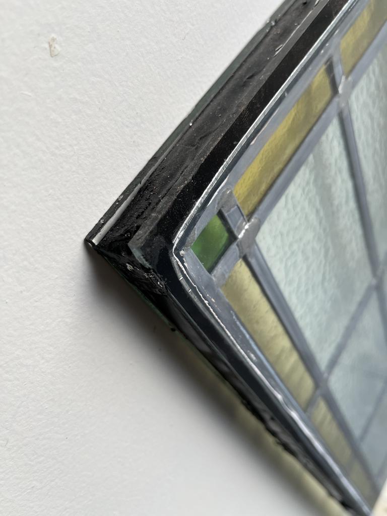 Glas in lood tussen thermopane., Ophalen, Gebruikt, Minder dan 80 cm, Dubbelglas