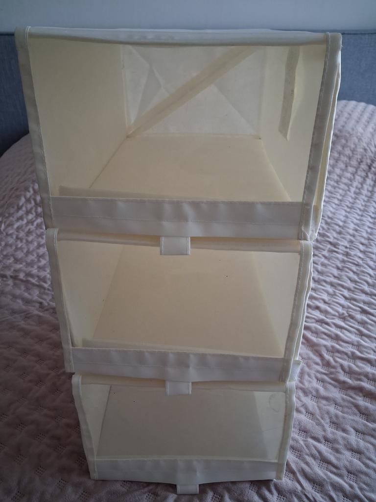 Ikea schoenendoos 3 stuks, Ophalen, 50 tot 100 cm, 3 of 4 laden, Minder dan 100 cm