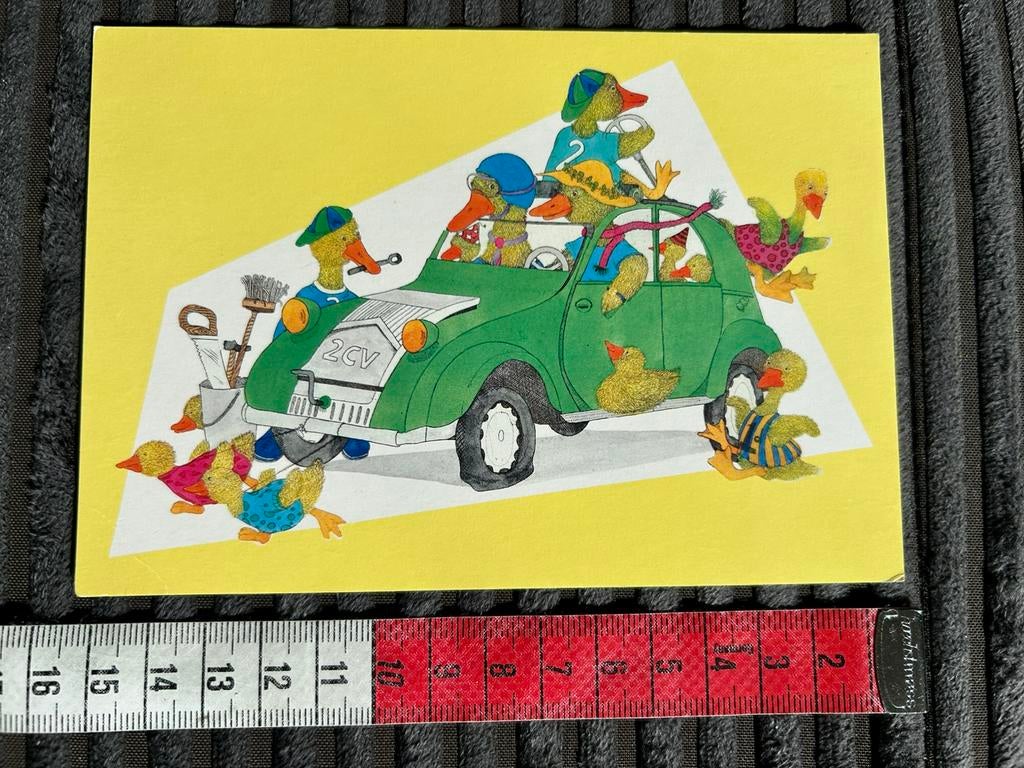 1450. Kunderkaart Beestenboel Auto, Ophalen of Verzenden, Ongelopen, Voertuig