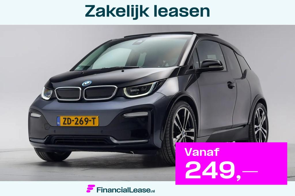 BMW i3 S 120Ah 42 kWh Executive Edition [ Warmtepomp Panoram, Automaat, 0 cilinders, 4 stoelen, 1265 kg