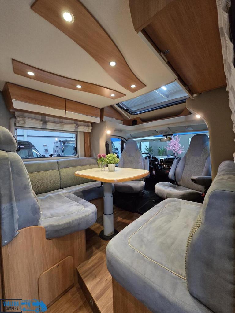 Hymer T 614 CL *150pk *Veel opties* 5-Persoons *Maxi 4500kg, Caravans en Kamperen, Campers, 7 tot 8 meter, Bedrijf, Hymer, Half-integraal