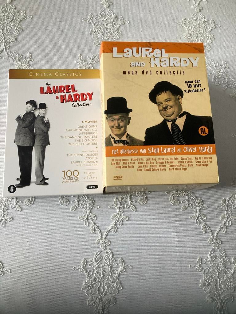 Laurel & Hardy DVD collectie en mega DVD collectie, Alle leeftijden, Ophalen of Verzenden, Gebruikt, Boxset