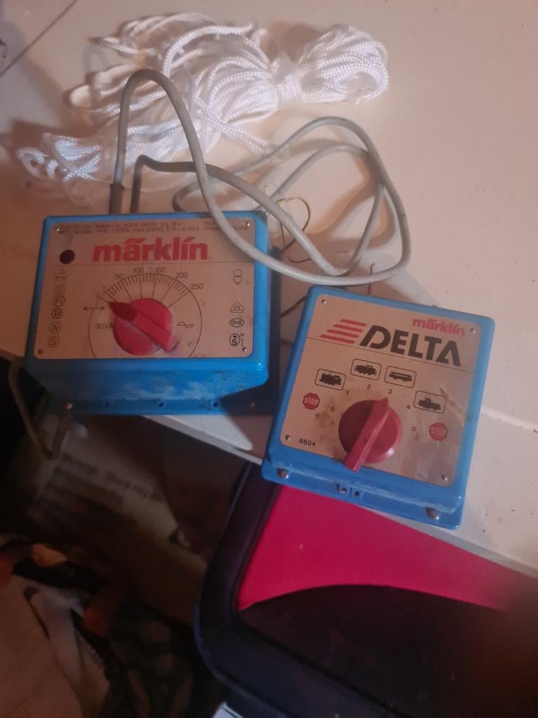 Märklin Transformator en Delta Control Unit, Ophalen of Verzenden