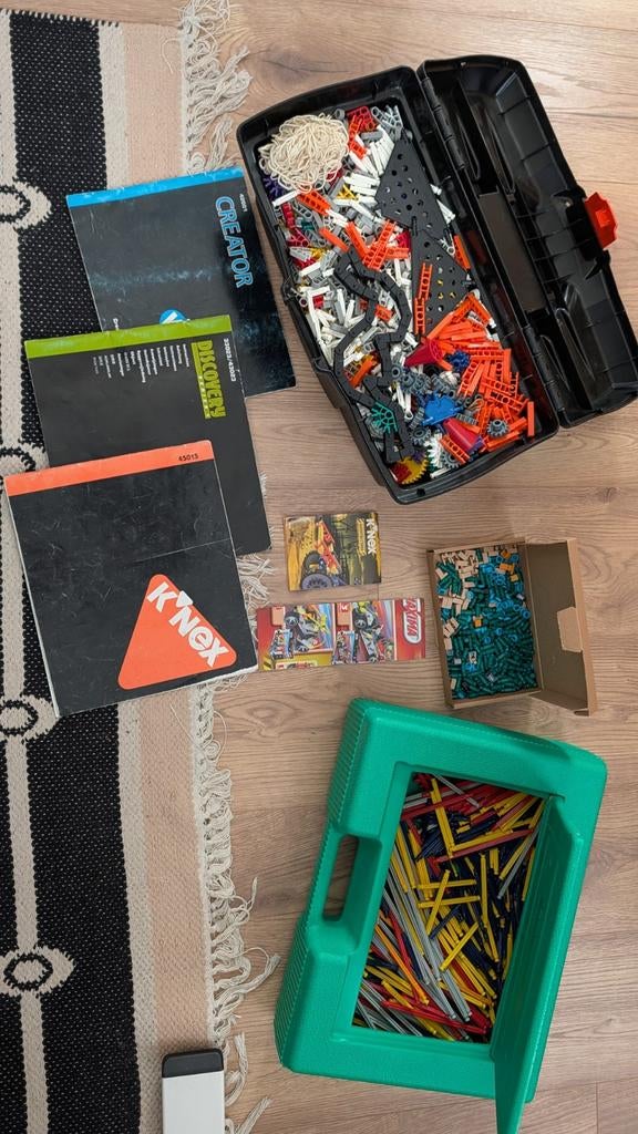 K'nex, Ophalen, K'nex