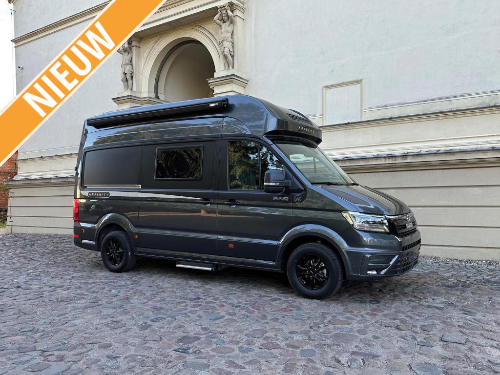 Affinity M Four, Buscamper of Camperbus, Ringverwarming, Dakluik, Airbags