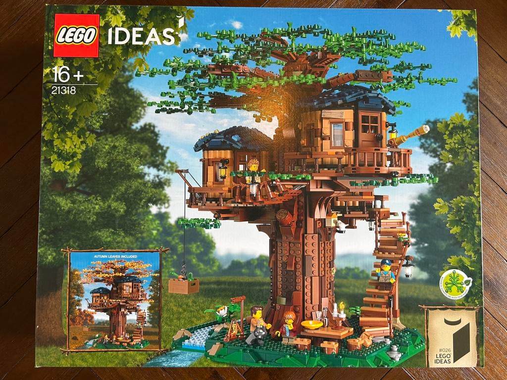 LEGO NIEUW Ideas Treehouse 21318, Ophalen of Verzenden, Nieuw, Complete set, Lego