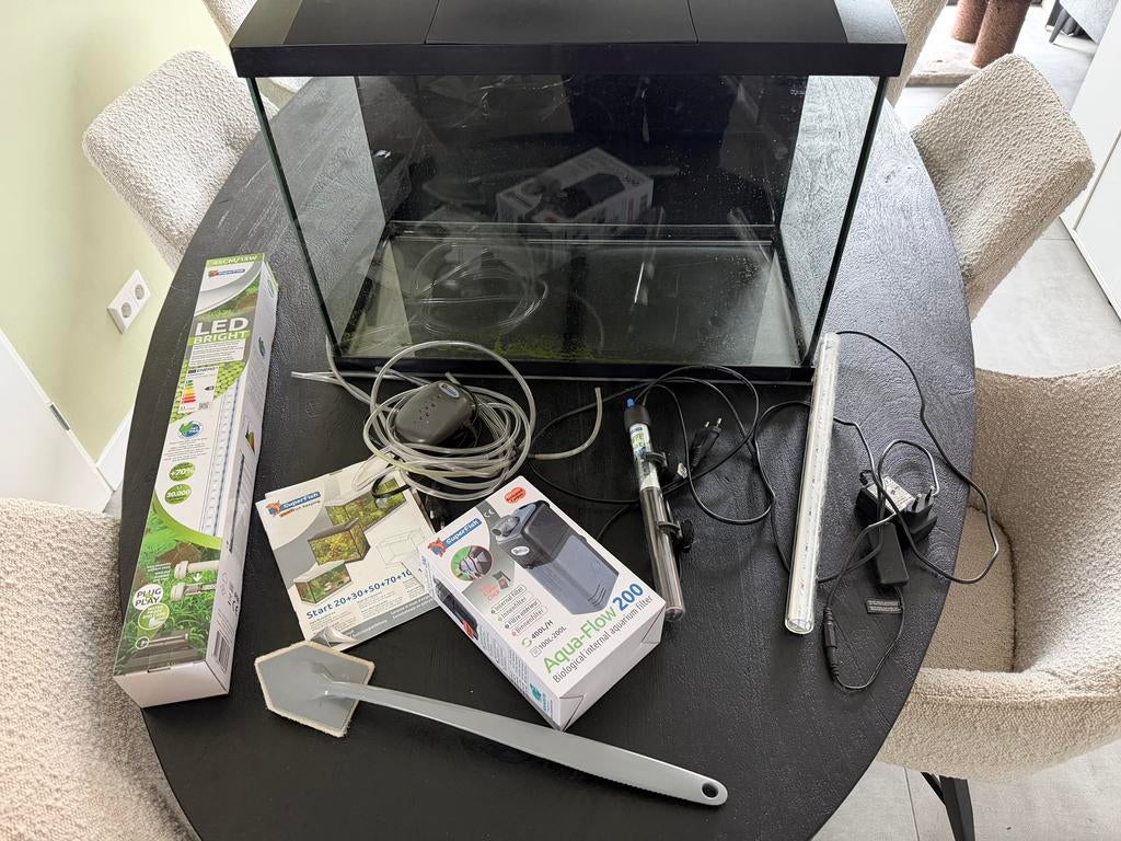 Aquarium Super fish 70 set, Dieren en Toebehoren, Ophalen, Zo goed als nieuw, Leeg aquarium