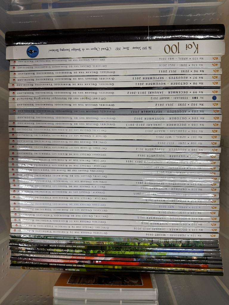 Partij KOI tijdschriften – Nishikigoi Vereniging Nederland, Karper of Koi