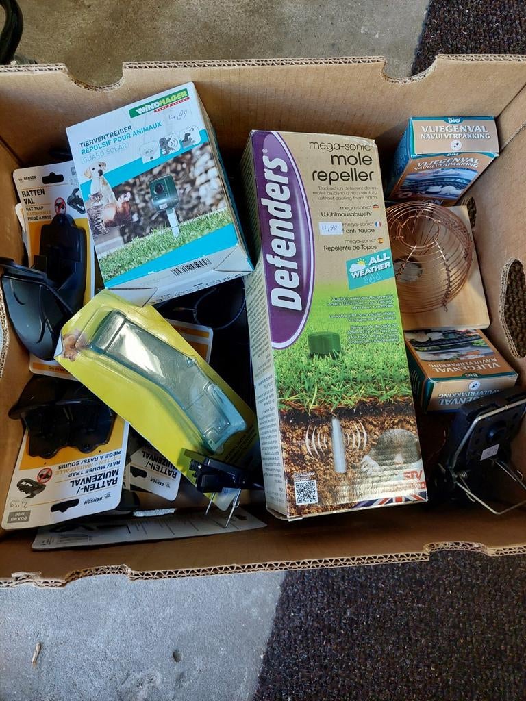 Partij muizen/ rattenvallen, Diversen, Ophalen of Verzenden