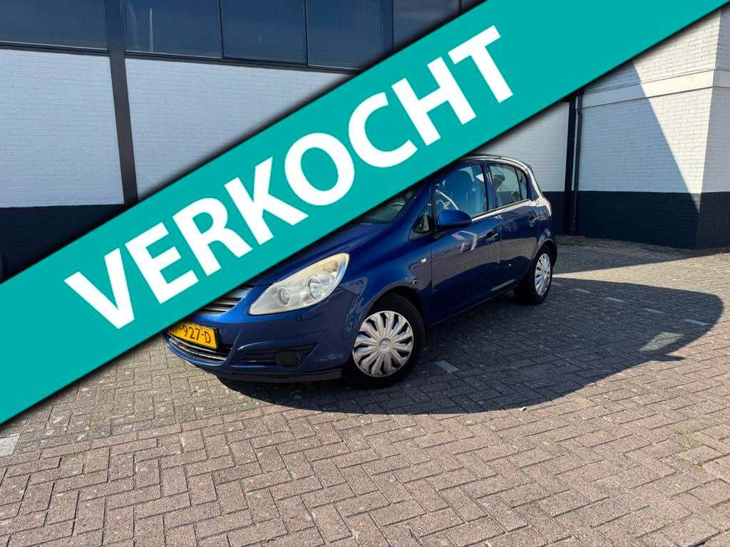 Opel Corsa 1.0-12V Essentia 5 deurs Inruil koopje, Voorwielaandrijving, Stof, 1045 kg, Bedrijf