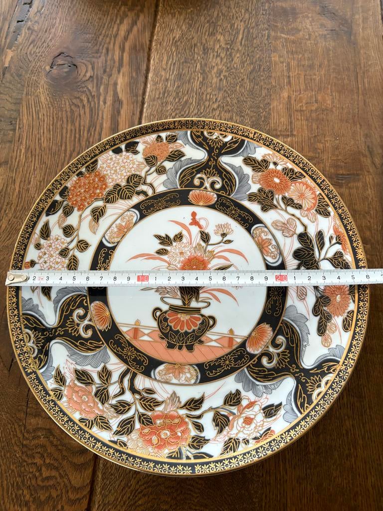 2 Vintage Saji Fine China Borden - Made in Japan, Ophalen of Verzenden