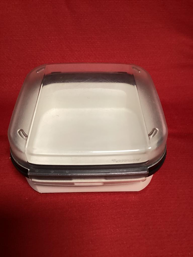 Tupperware crackerdoos koekjestrommel lunchbox, Ophalen