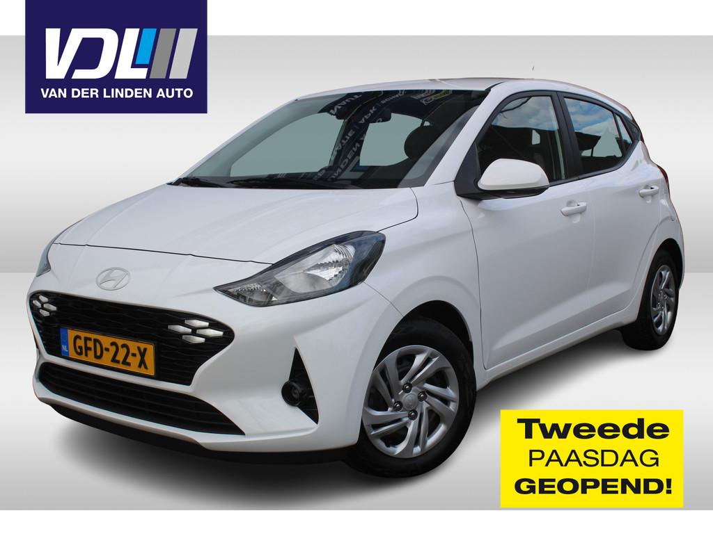 Hyundai i10 1.0 Comfort Smart Parkeer camera l Navigatie l C, Voorwielaandrijving, Stof, Gebruikt, Euro 6