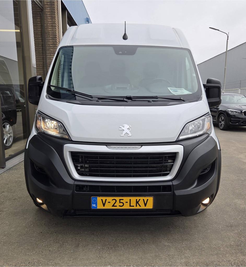 Peugeot Boxer 2.2 BlueHDI 140Pk L4H2 Airco Navi PDC Cruise c, Auto's, Voorwielaandrijving, Stof, Gebruikt, 4 cilinders