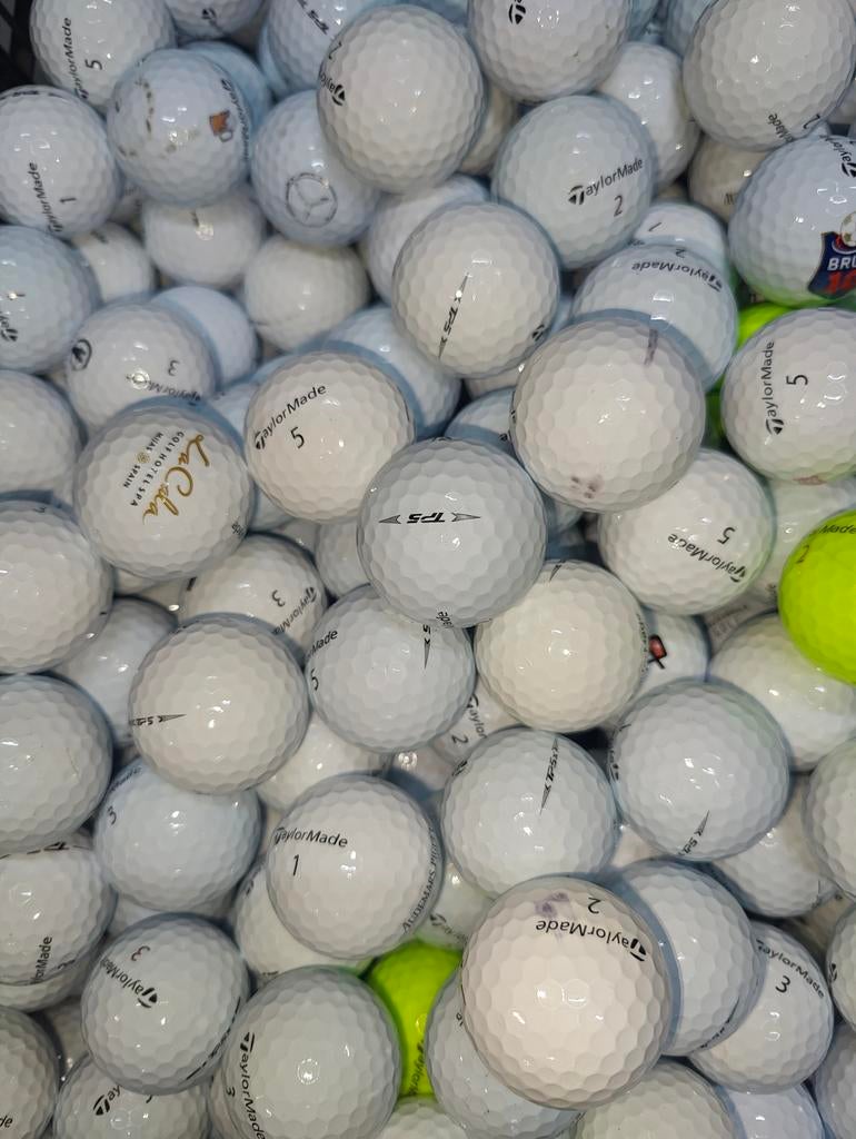 TaylorMade tp5x golfballen AAAA kwaliteit 50 stuks, Ophalen of Verzenden, Zo goed als nieuw, Bal(len)