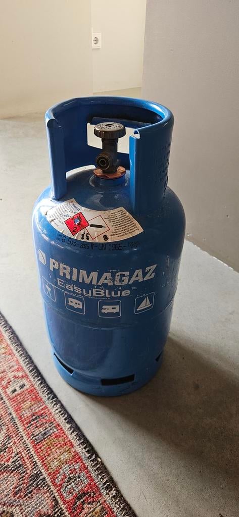 Gas fles met 1,6 kg gas, Ophalen