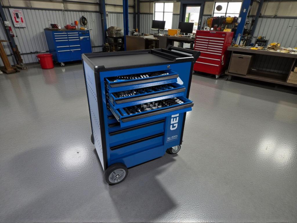 Gedore 2004 0620 (1640720) Gereedschapwagen met 8 laden, Niet ingevuld, Niet ingevuld, Niet ingevuld