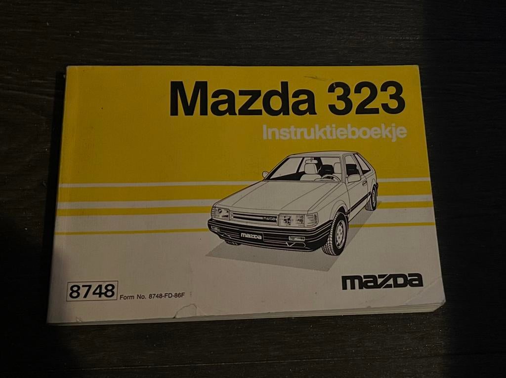Handleiding Mazda 323, Ophalen of Verzenden