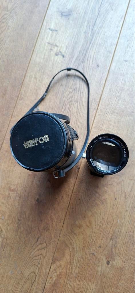 Tamron Auto Zoom lens f=70-220mm 1:4 met koker, Ophalen of Verzenden, Gebruikt, Telelens
