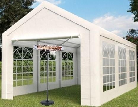 Tentverhuur + Terrasheater €45 pd. Partytent 3x6m Feesttent, Hobby en Vrije tijd, Feestartikelen | Verhuur, Ophalen, Zo goed als nieuw