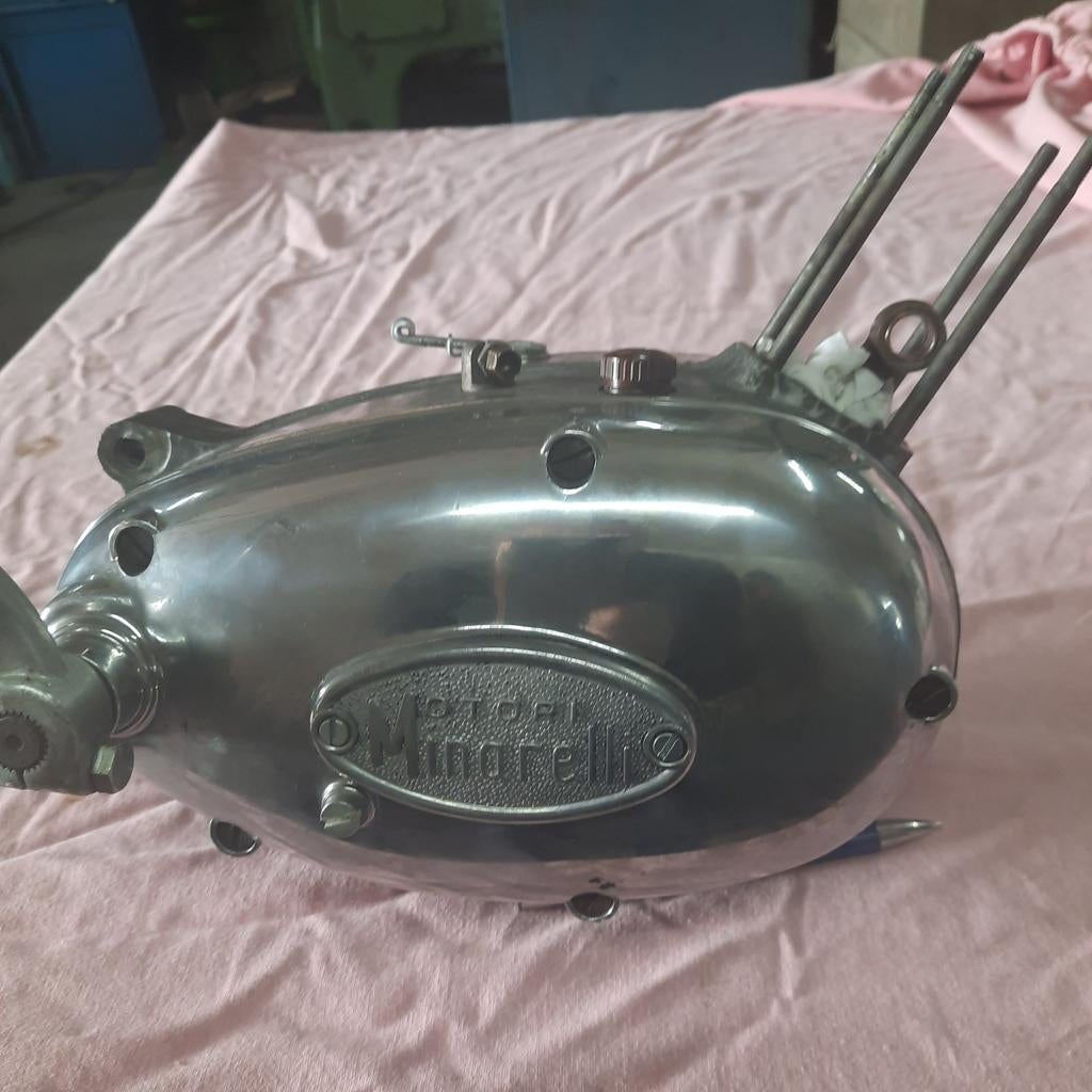 Minarelli FM-4MP Motorblok - Vintage Bromfiets Onderdeel, Fietsen en Brommers, Brommeronderdelen | Oldtimers, Ophalen of Verzenden