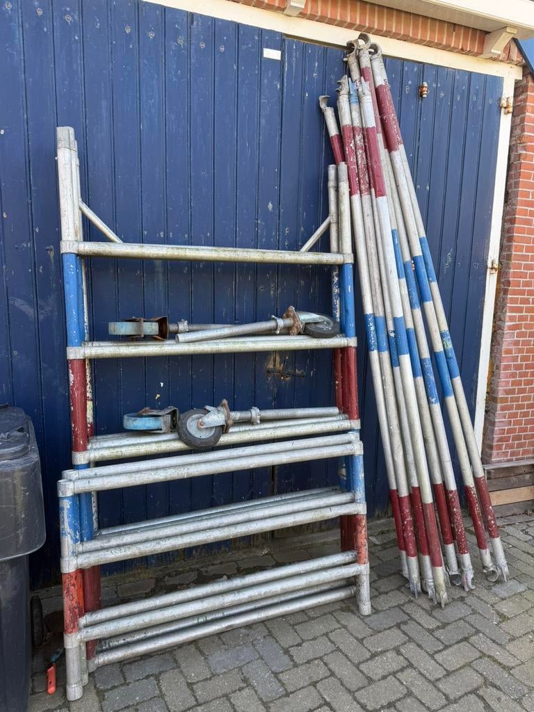 ALUMINIUM ROLSTEIGER, Ophalen, Gebruikt, Rolsteiger of Kamersteiger, 5 meter of hoger