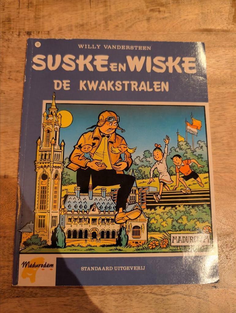 Suske en Wiske - De Kwakstralen (Madurodam uitgave), Boeken, Stripboeken, Gelezen, Eén stripboek, Ophalen of Verzenden