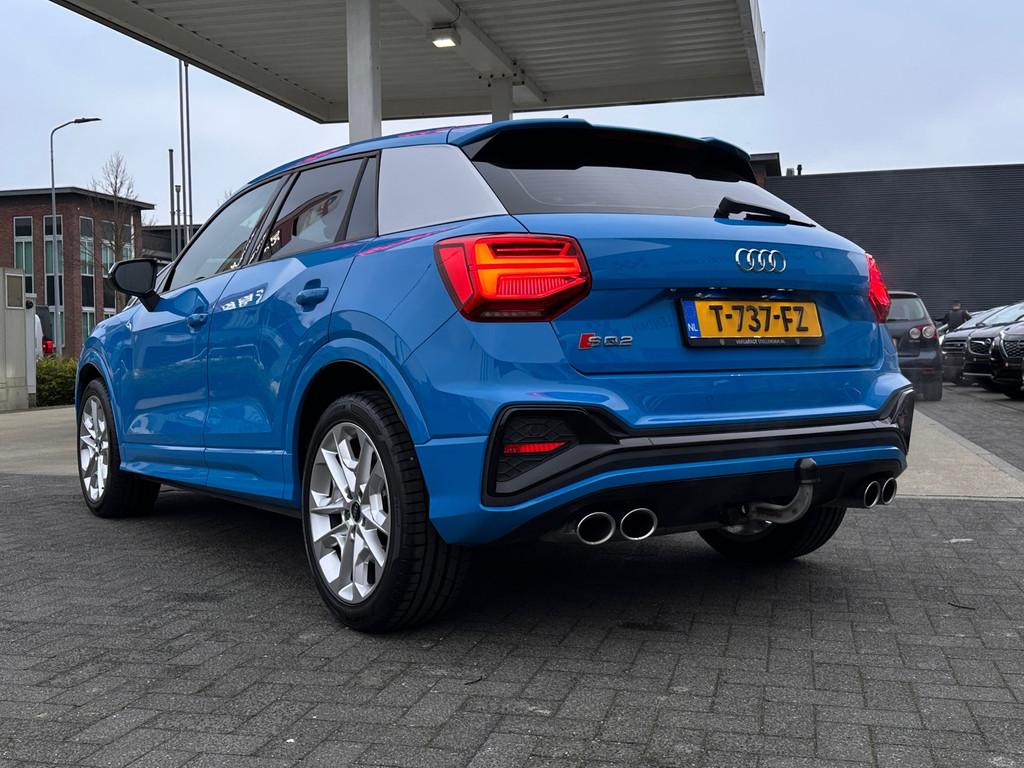 Audi SQ2 2.0 TFSI quattro|370pk|Afn Trekhaak|Virtual Cockpit, Gebruikt, Euro 6, 4 cilinders, Blauw