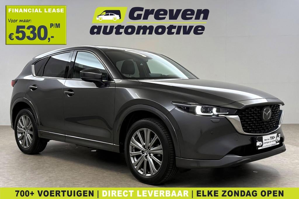 Mazda CX-5 2.0 165PK e-Skyactiv Takumi | 360° | HuD | Memor, Auto's, Mazda, Automaat, 8 cilinders, Leder, Bedrijf