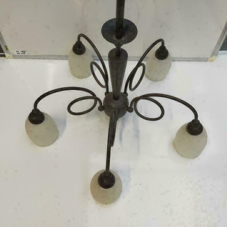 Hanglamp - F Li Sforzin, Huis en Inrichting, Ophalen of Verzenden, Gebruikt, Metaal, 50 tot 75 cm