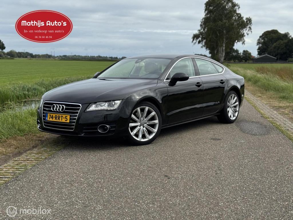 Audi A7 Sportback 3.0 TDI quattro Pro Line plus euro5! Young, Auto's, Euro 5, Navigatiesysteem, 2000 kg, 4 stoelen
