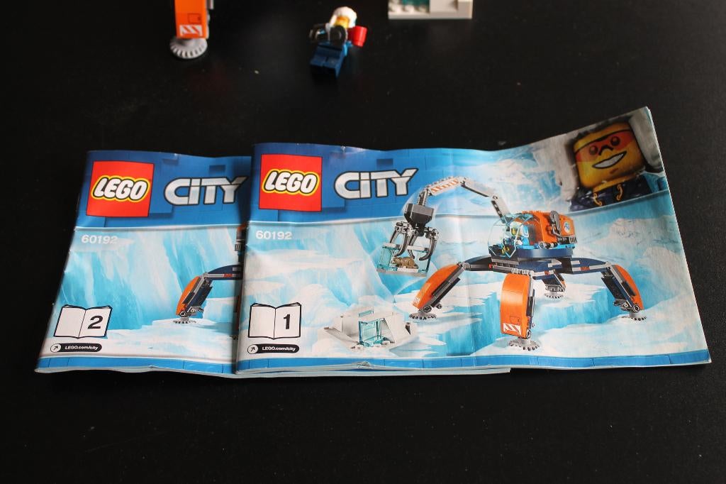 lego city arctic poolijscrawler 60192, Ophalen of Verzenden, Zo goed als nieuw, Complete set, Lego
