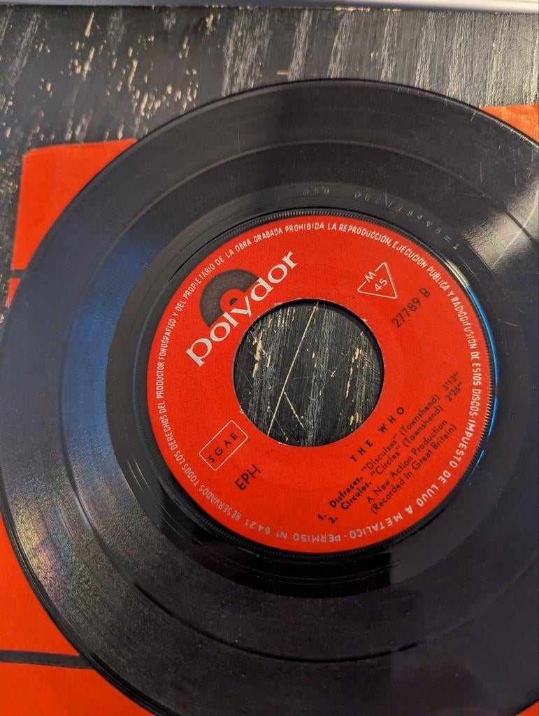 The Who - I'm A Boy ( vinyl single ), Cd's en Dvd's, Vinyl Singles, Gebruikt, 7 inch, Ophalen of Verzenden, Pop