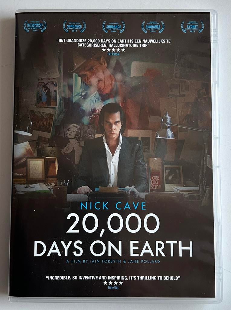dvd nick cave 20000 days on earth, Ophalen of Verzenden, 1980 tot heden, Zo goed als nieuw, Blues