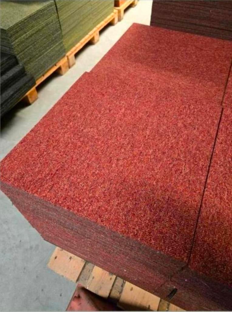 Tapijttegels 50x50cm 1000m2 voorraad!, Huis en Inrichting, Stoffering | Vloerbedekking, Ophalen of Verzenden, 75 m² of meer, Tapijttegels