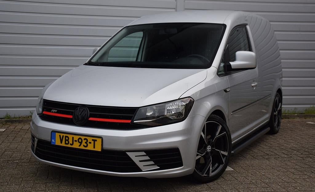 Volkswagen Caddy 2.0 TDI L1H1 BMT*2019*115Dkm*Leder*Airco*18, Gebruikt, 4 cilinders, Volkswagen, Bedrijf