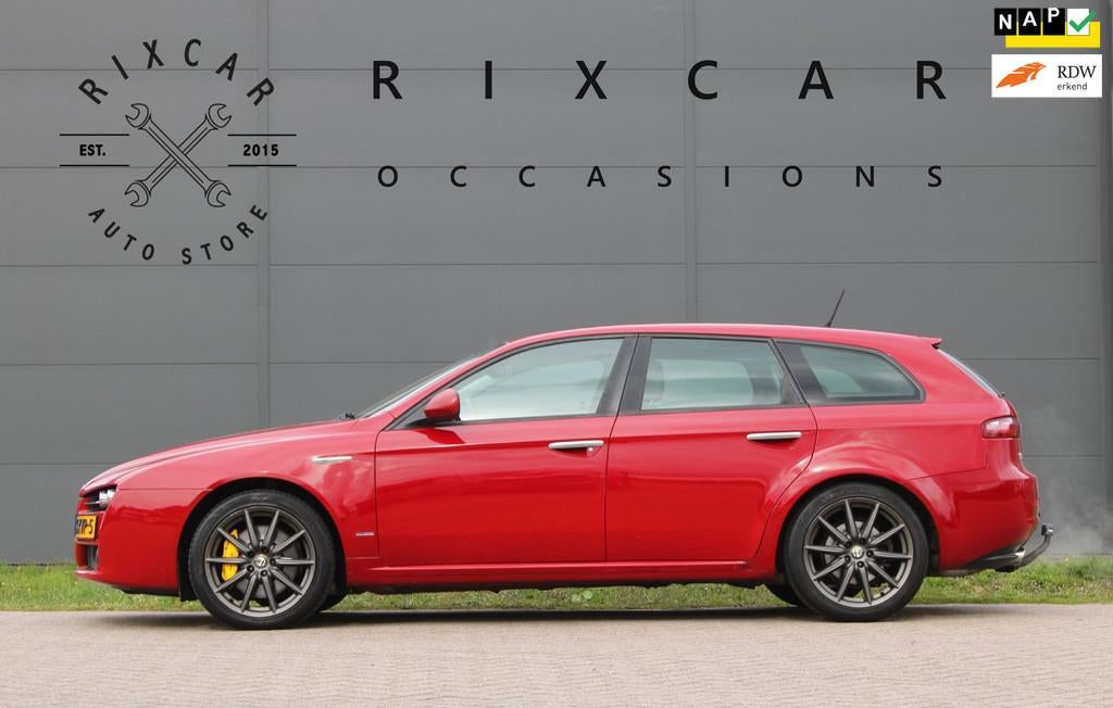 Alfa Romeo 159 Sportwagon 1.750 TBi Distinctive Leder, Voorwielaandrijving, Euro 5, Gebruikt, 4 cilinders