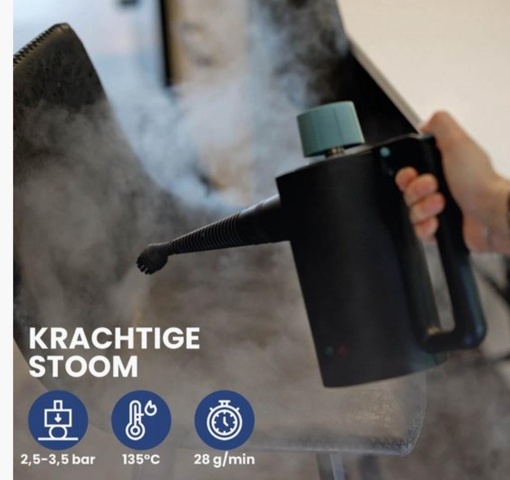 Nexxt Draadloze Stoomreiniger | 1350W | Veelzijdig, Ophalen of Verzenden, Zo goed als nieuw, Stoomreiniger