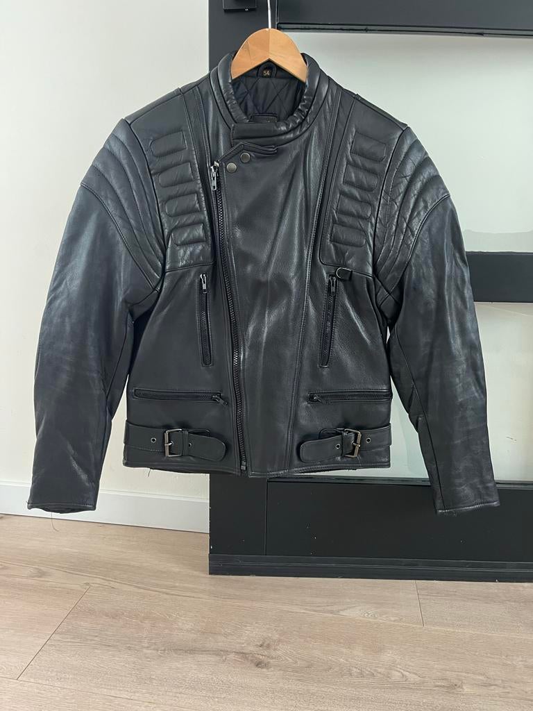 Leren motorjas, Ophalen of Verzenden, Tweedehands, Heren, Jas | leer
