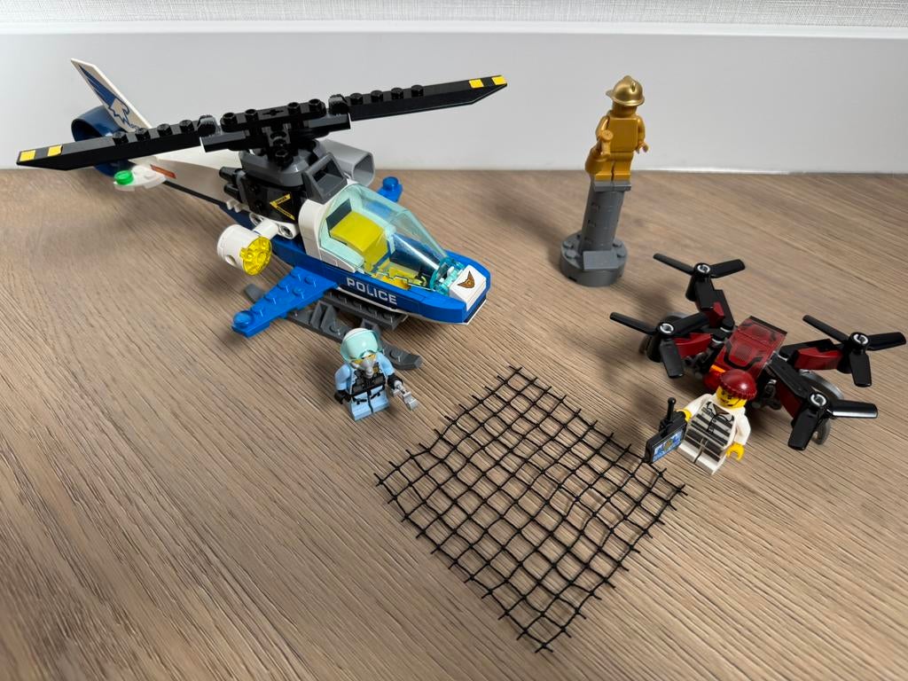 Lego City 60207 Luchtpolitie Drone-achtervolging, City, Lego, Ophalen of Verzenden, Zo goed als nieuw