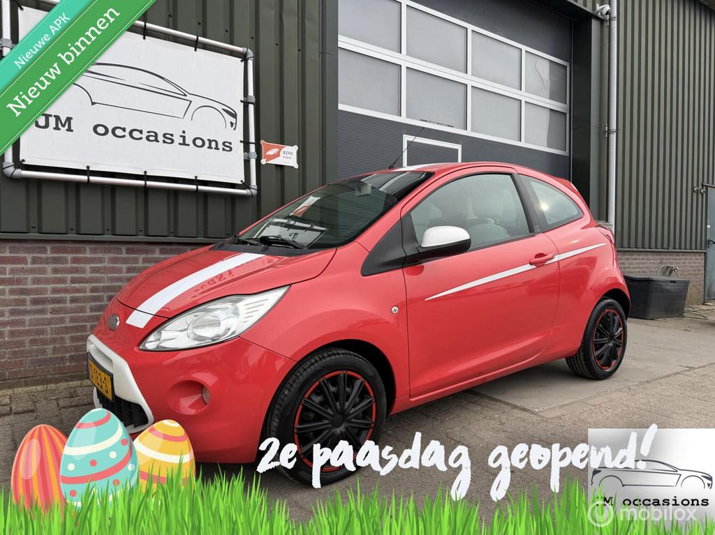 Ford Ka 1.2 Cool&Sound|Airco|Elek ramen|Nieuwe APK, Voorwielaandrijving, Gebruikt, 1242 cc, 4 cilinders